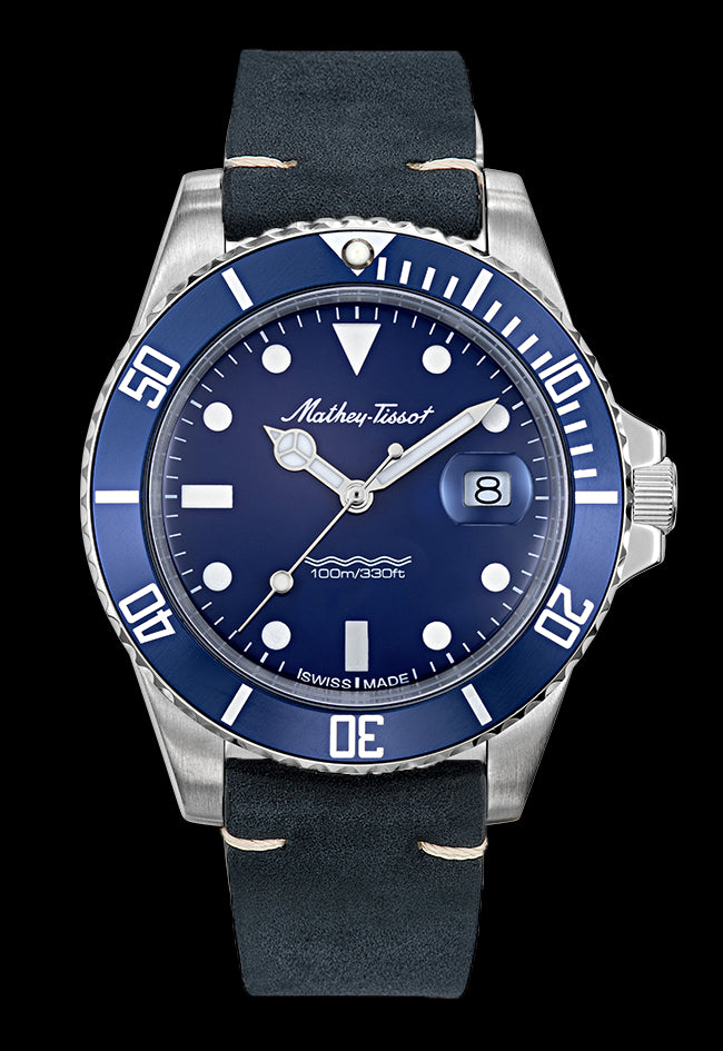 Mathy Vintage Quartz 42mm H901ALBU