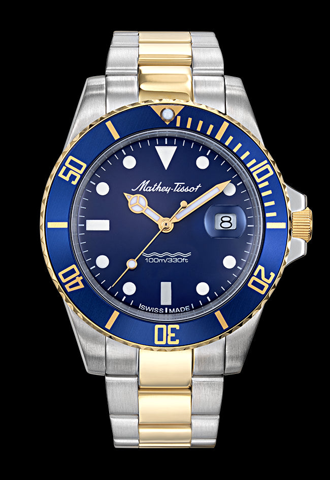 Mathy Vintage Quartz 42 mm H901BBU