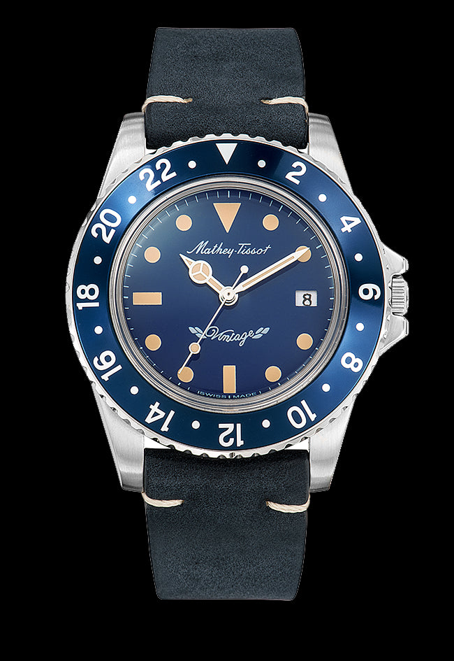 Mathy Vintage Quartz 40mm H900ALBU