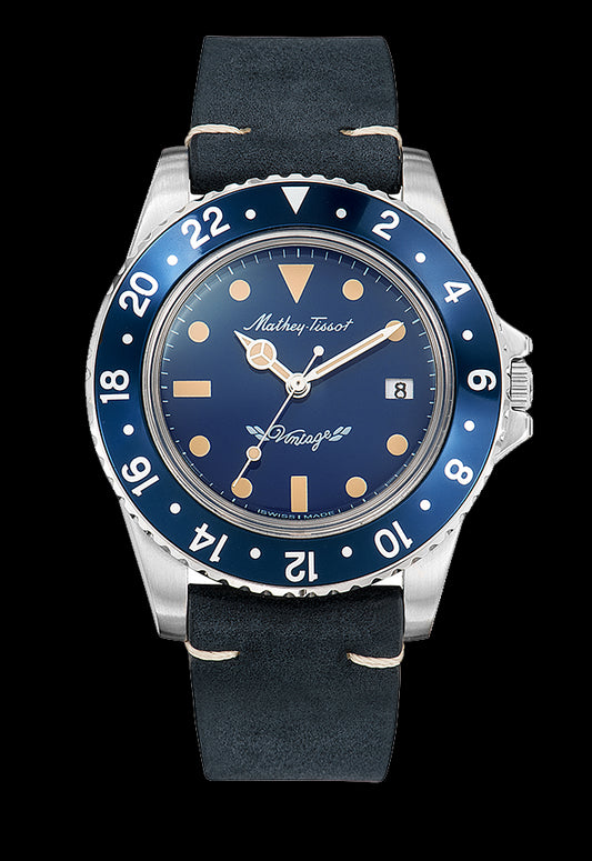 Mathy Vintage Quartz 40mm H900ALBU